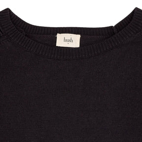 Hush Black Knit Jumper