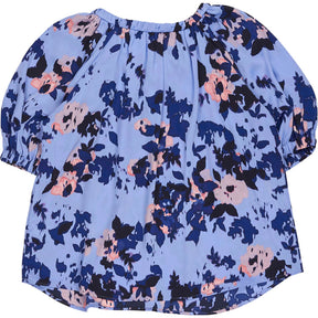 M&S Blue Floral Top