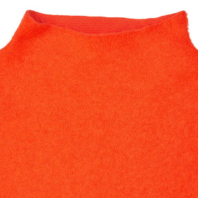 Lacoste Orange Mock Neck Jumper