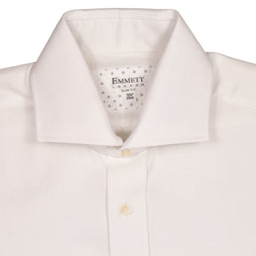 Emmett White Slim Fit Shirt