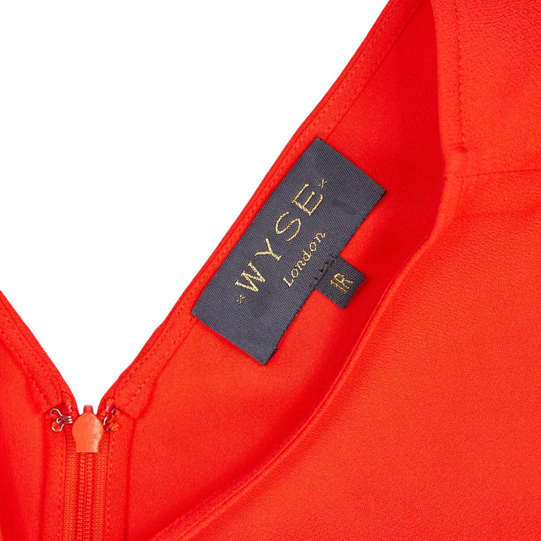 WYSE  London Red Viscose Dress