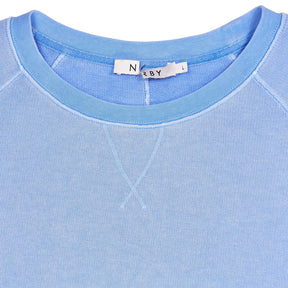 NRBY Blue Raglan Shoulder Sweatshirt