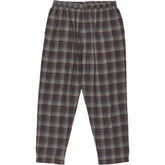 Universal Works Brown Check PJ Trousers