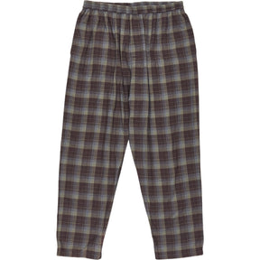 Universal Works Brown Check PJ Trousers