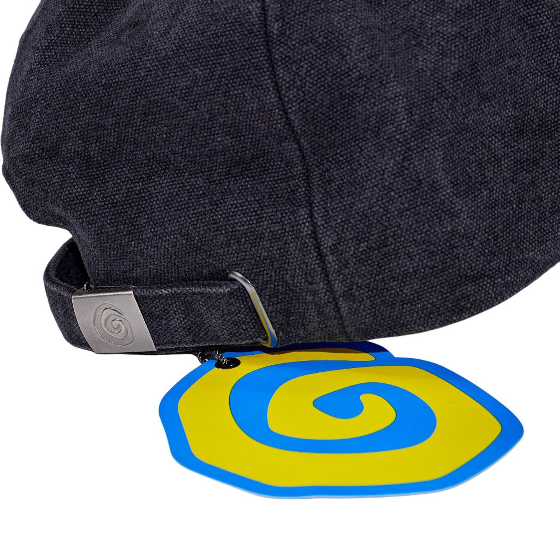 Ostrya Black Swirl Logo Five Panels Hat