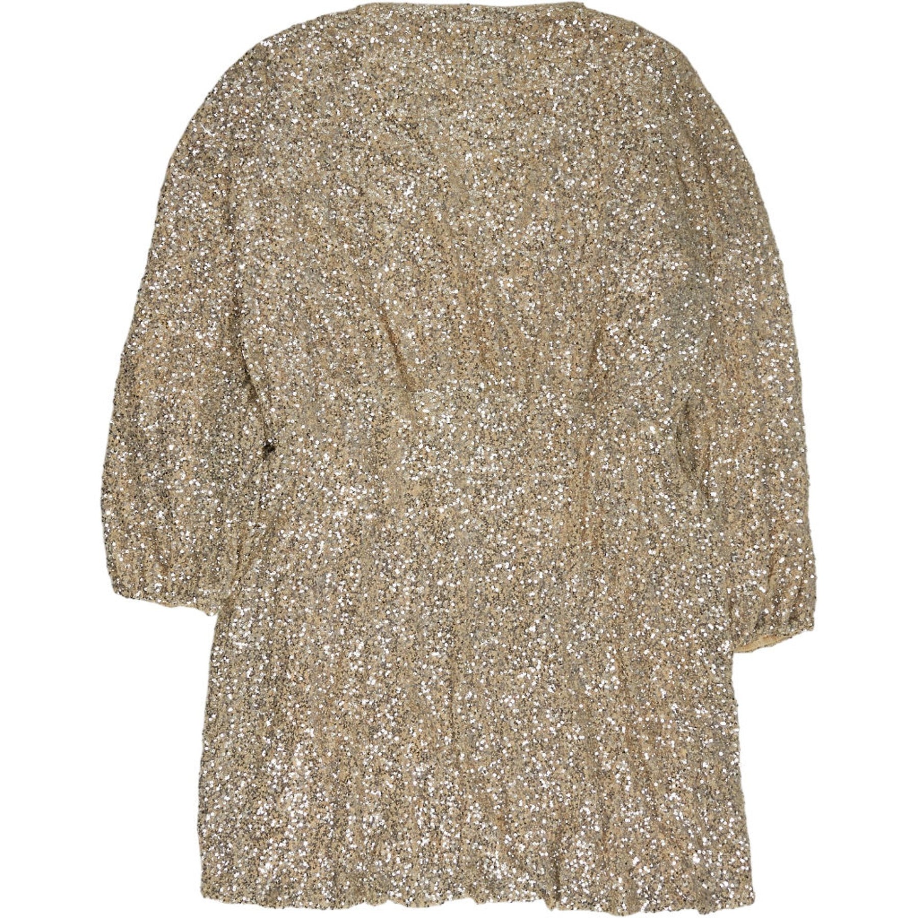 Never Fully Dressed Silver Sequin Mini Dress