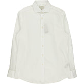 Moss White Tailored Fit Shirt