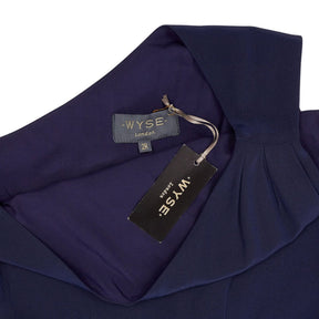 WYSE Midnight Brydie Bow Jumpsuit