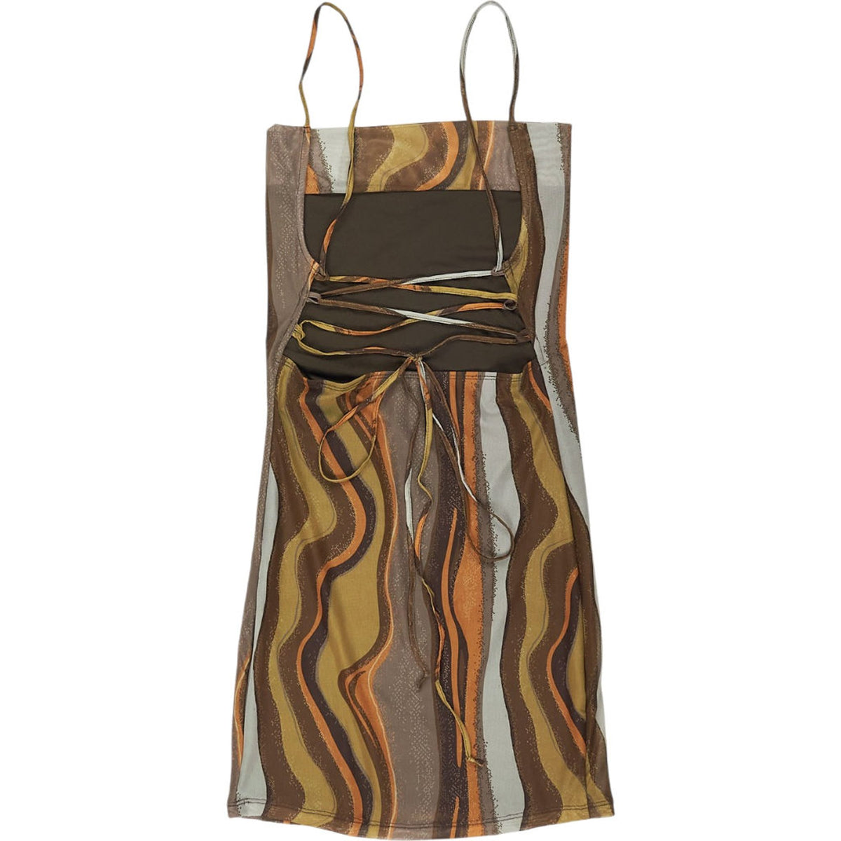 Motel Brown Bexley Dress
