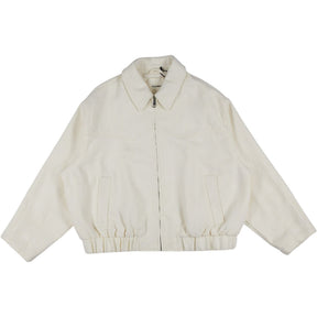 Pull&Bear Cream Zip Jacket