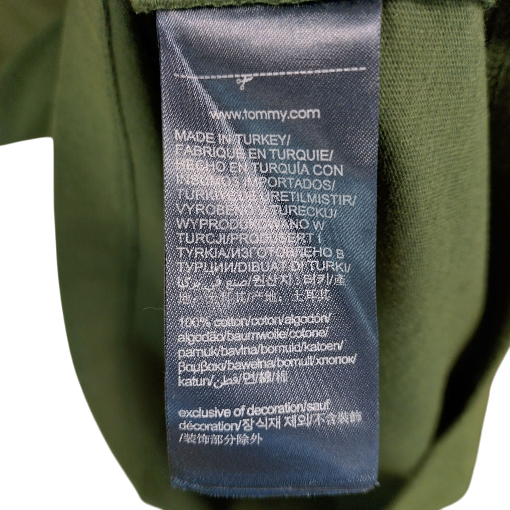 Tommy Hilfiger Green Cotton T-Shirt