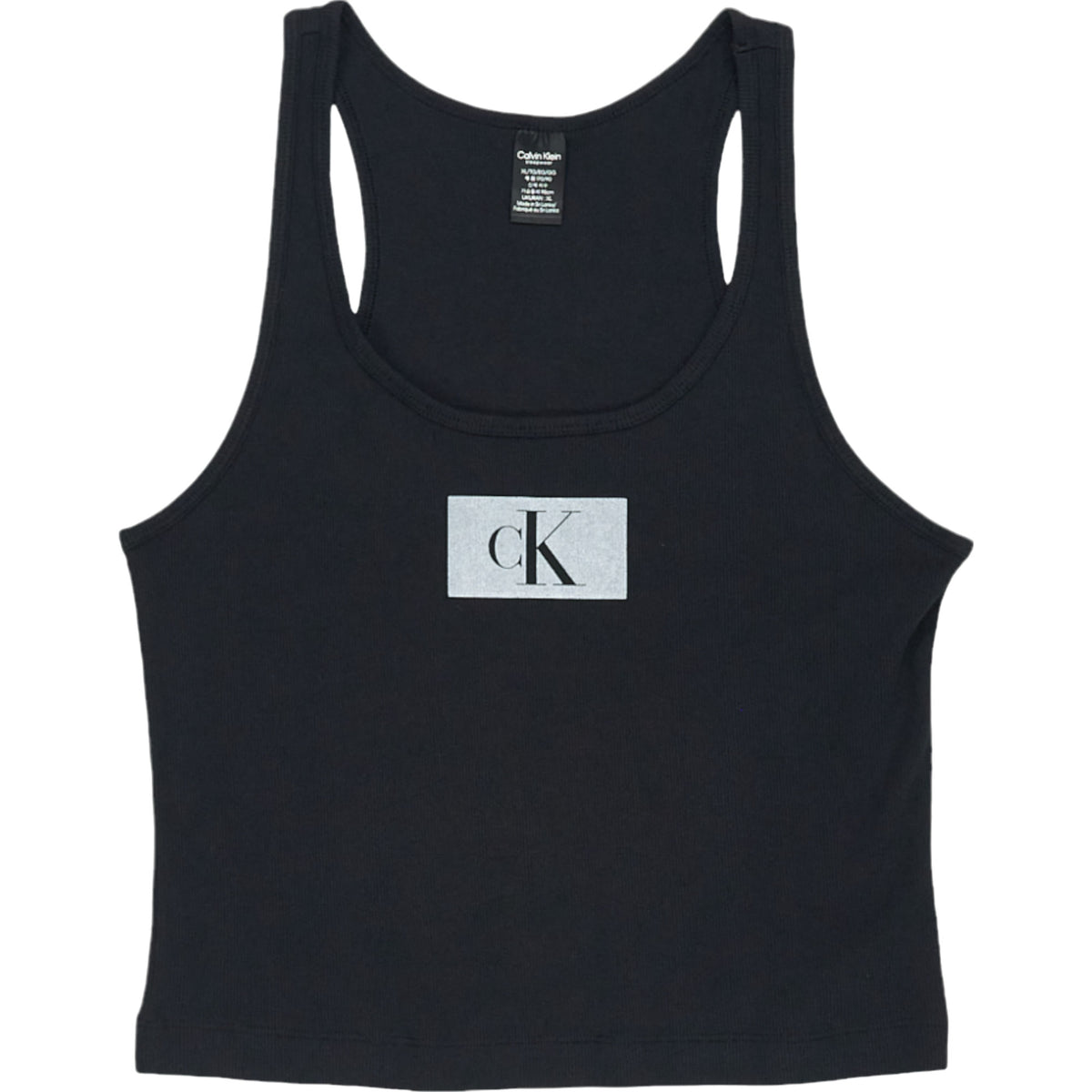 Calvin Klein Black Tank Top Sleepwear