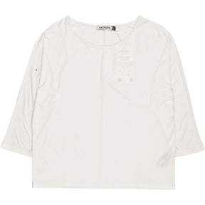 Baukjen White Spenser Relaxed Boat Neck Top