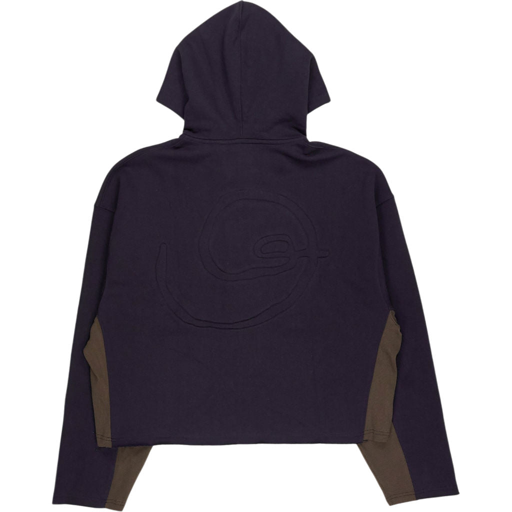 Pull & Bear Lueder Black Khaki Hooded Sweatshirt