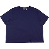 Lands' End Blue Crew Neck T-Shirt