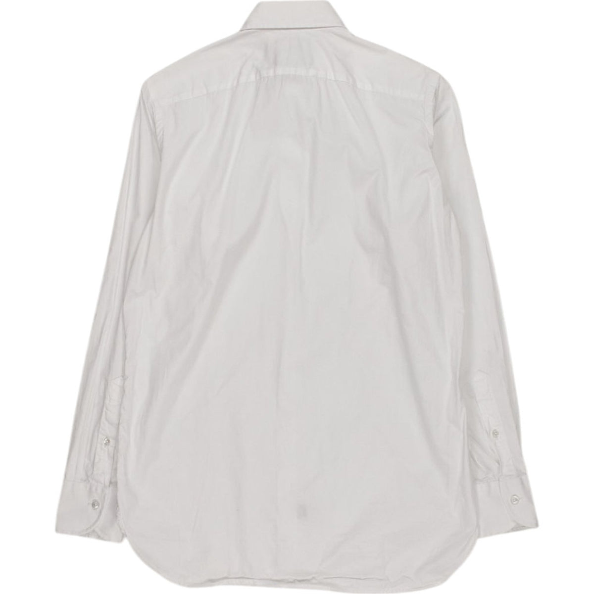 Drake's White Cotton Shirt 15