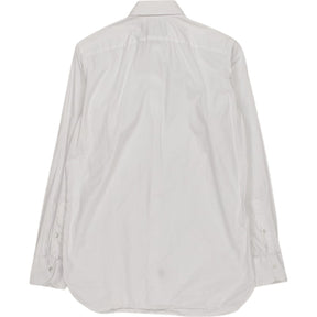 Drake's White Cotton Shirt 15
