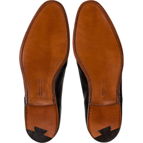 Crockett & Jones Black Leather Oxford Shoes