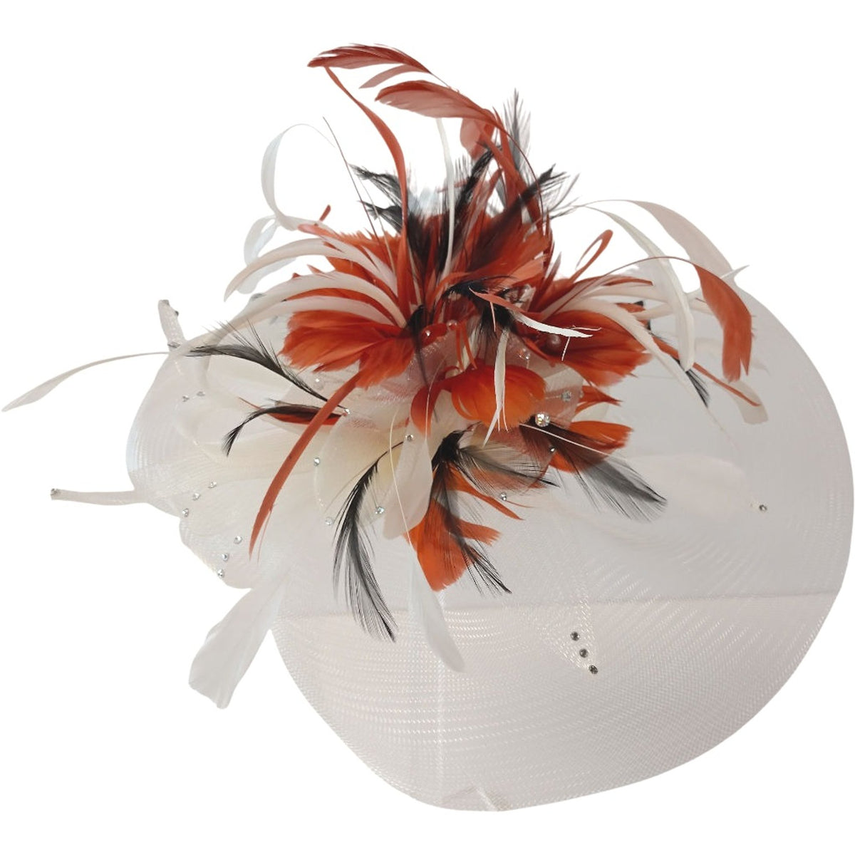 Magpie Accessories Ivory Feather Fascinator