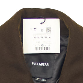 Pull&Bear Brown Double Breasted Jacket