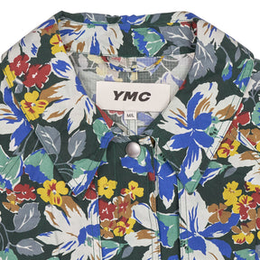 YMC Floral Patterned Belted Coat