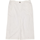 Cordings White Cotton Skirt