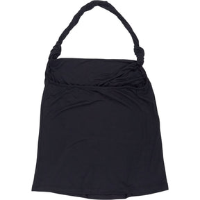 Hush Black Knot Detail Halter Vest