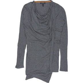 Isabella Oliver Grey Cowl Neck Top