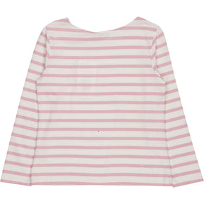 Baukjen Pink Striped Organic Cotton Top