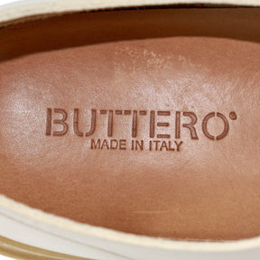 Buttero White Vinci Leather Trainers