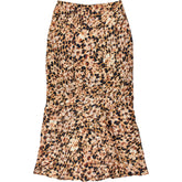 Omnes Cheetah Print Bessie Flare Midi Skirt