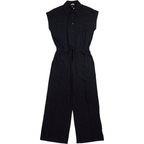 Hush Black Short Sleeve Wide Leg Jumpsuit
