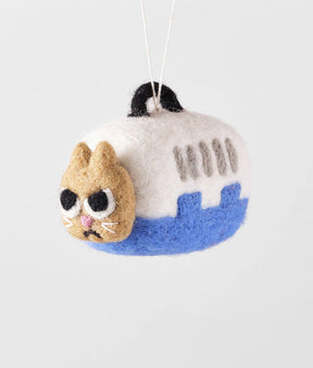 Coco Cat Hanging Felt Ornament