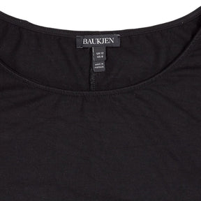 Baukjen Black 3/4 Sleeve Top
