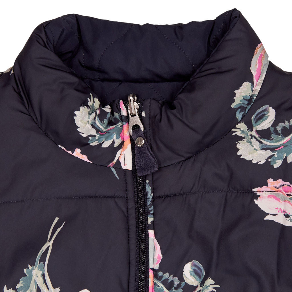 Joules Navy Floral Reversible Jacket