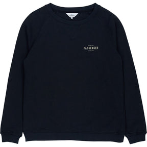 Passenger Black Crew Neck Sweatshirt