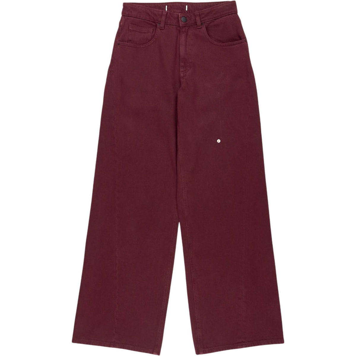 seventy + mochi Red Wide Leg Jeans
