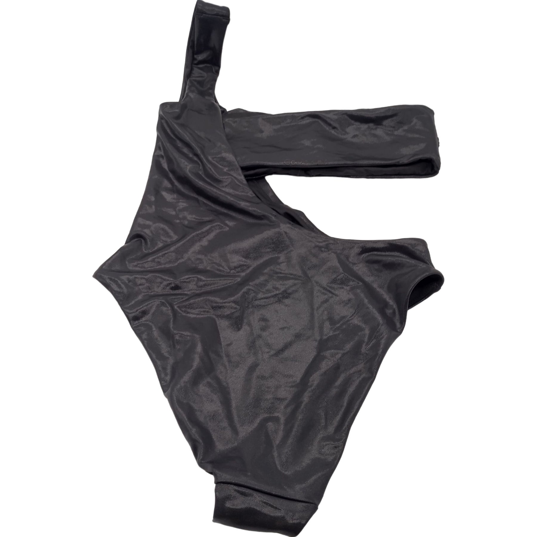 Calvin Klein Black One Shoulder One Piece