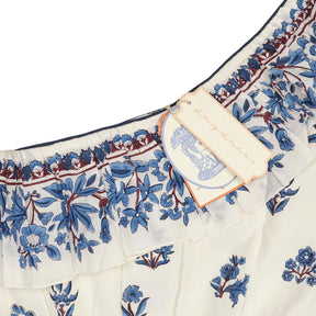 Daydress White Blue Floral Astrid Dress