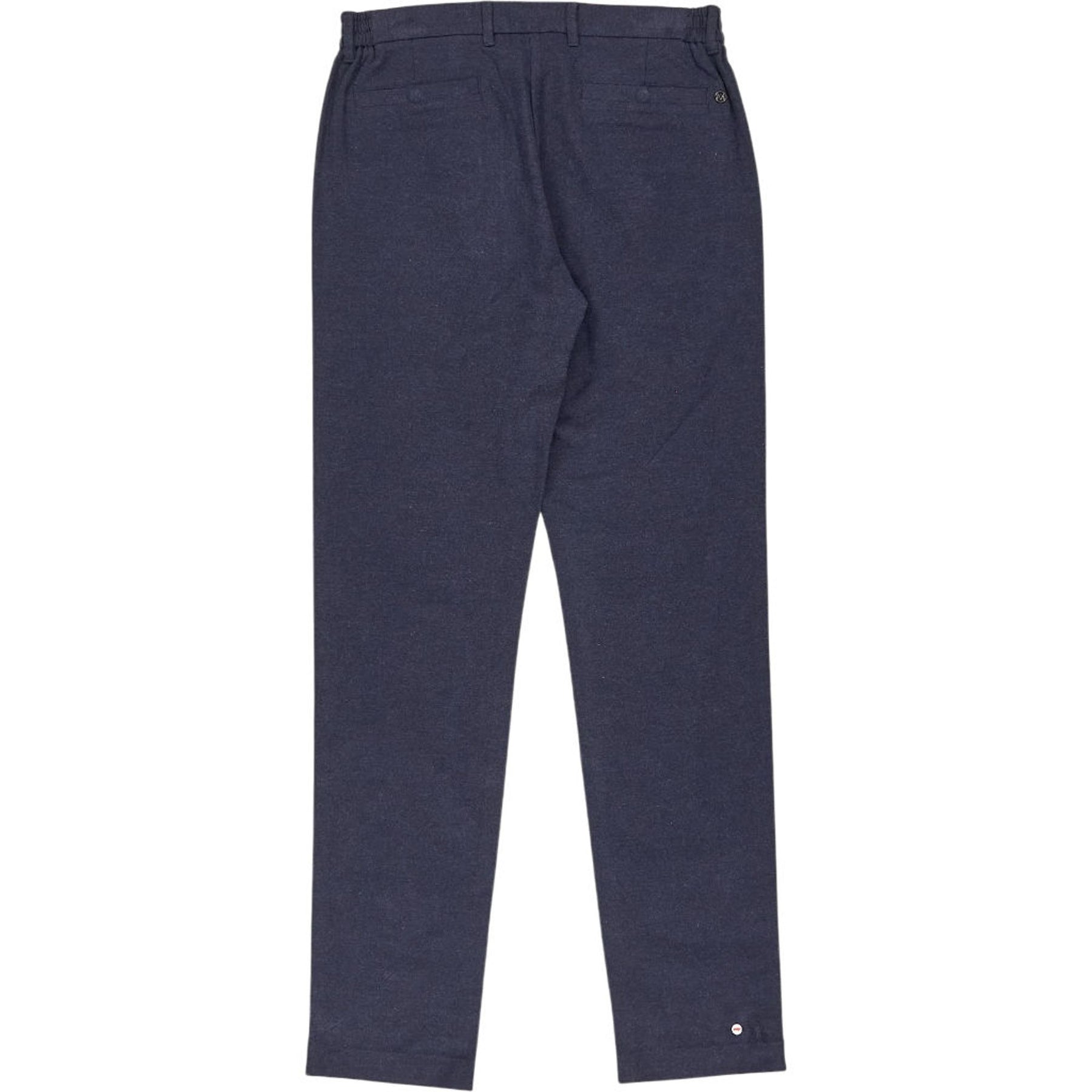 MR MARVIS Blue/Grey Cosmis Flannel Trousers