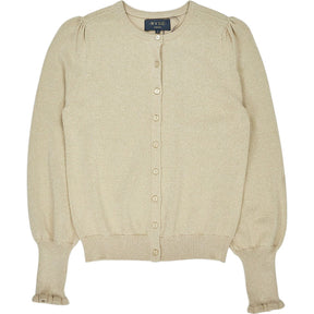 Wyse Champagne Adele Shimmer Cardigan