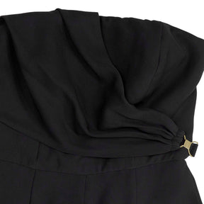 Reiss Black Kristina Jumpsuit