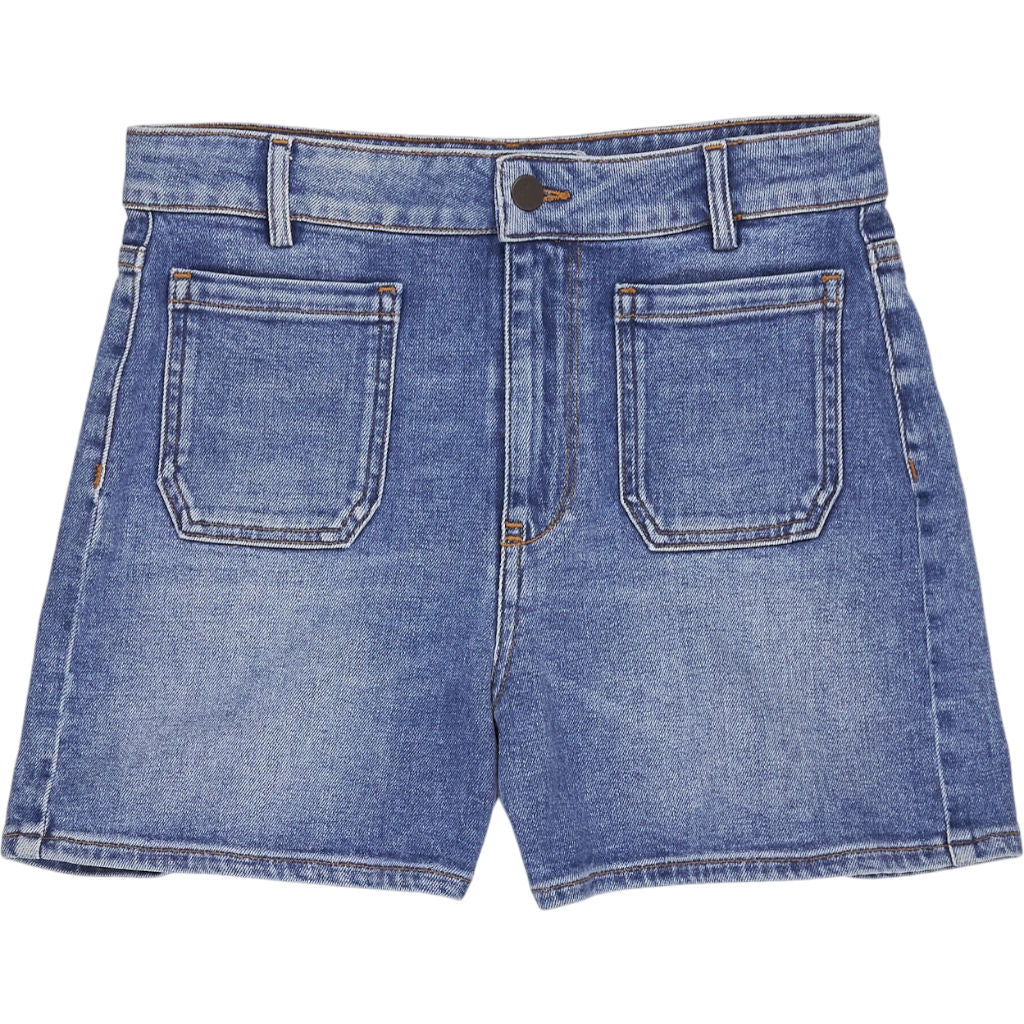 Hush Blue Denim Shorts