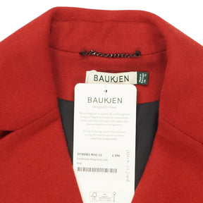 Baukjen Red Emanuela Recycled Coat