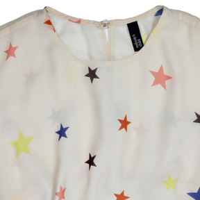 Nobody's Child Cream Multicoloured Star Print Dress