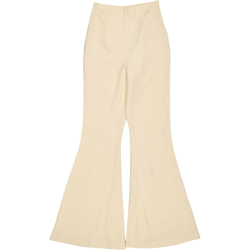 Steph x NA-KD Cream Kick Flare Suit Pants