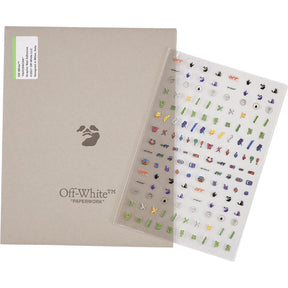 Off-White Graphic Nail Adhesive Set