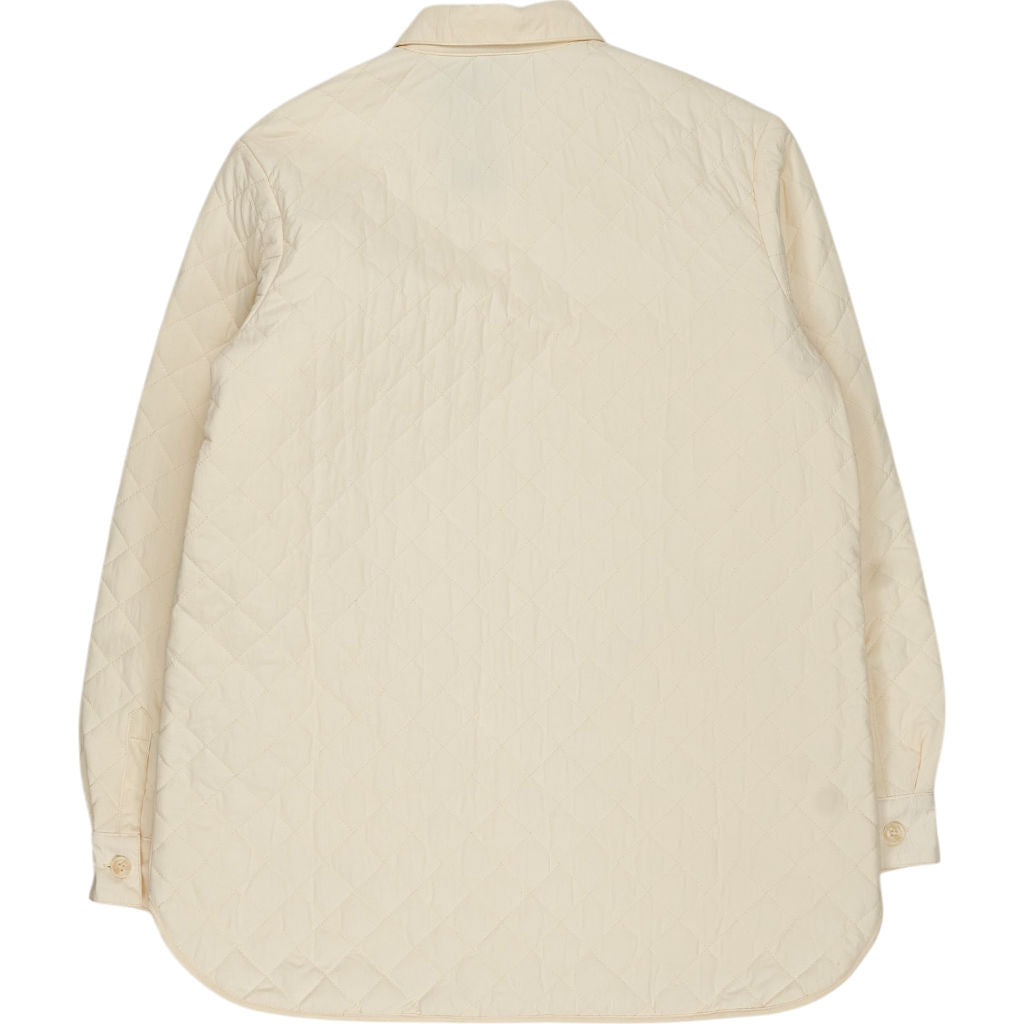 Motel Cream Marcel Quilted Shirt Jacket