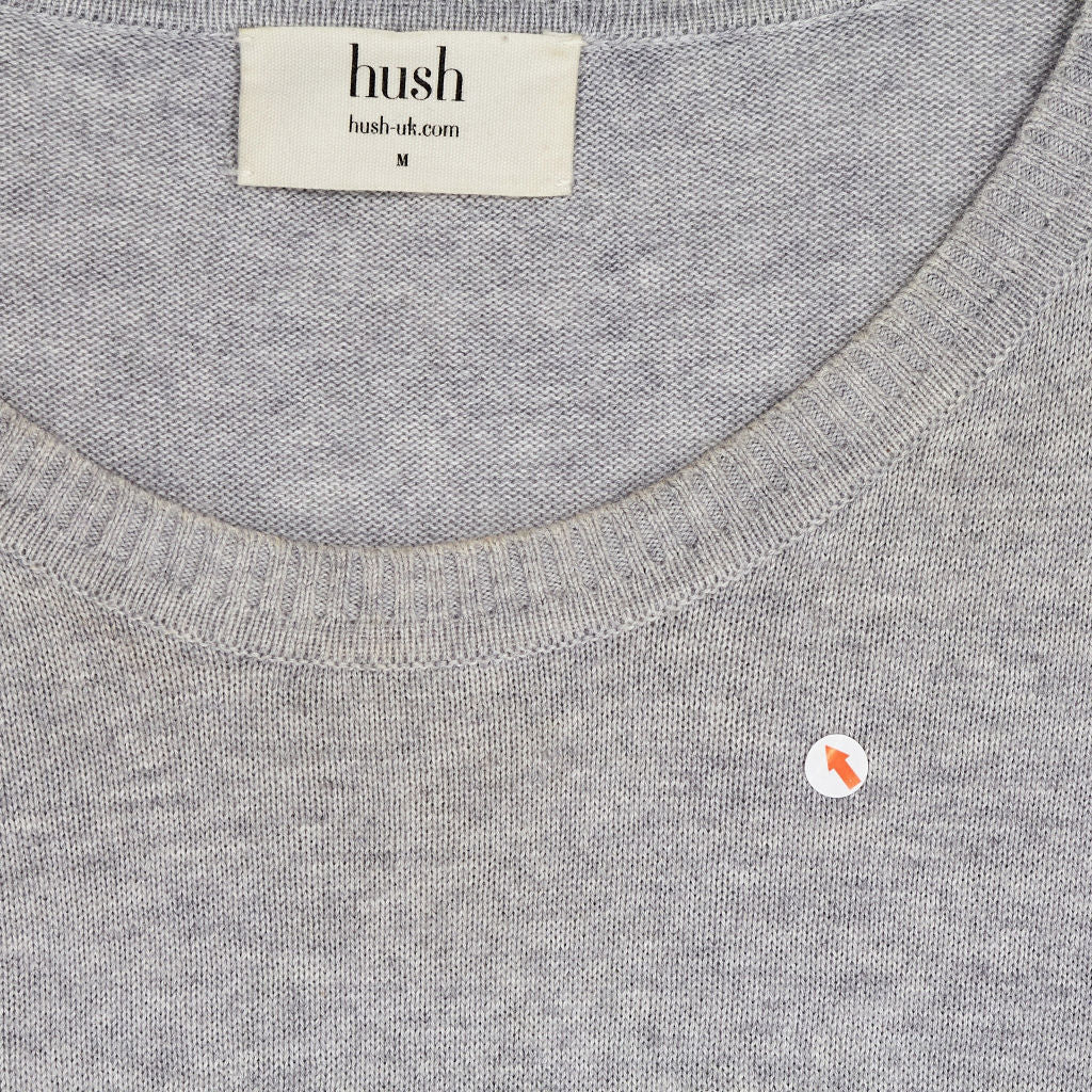 Hush Grey Pink Star Jumper