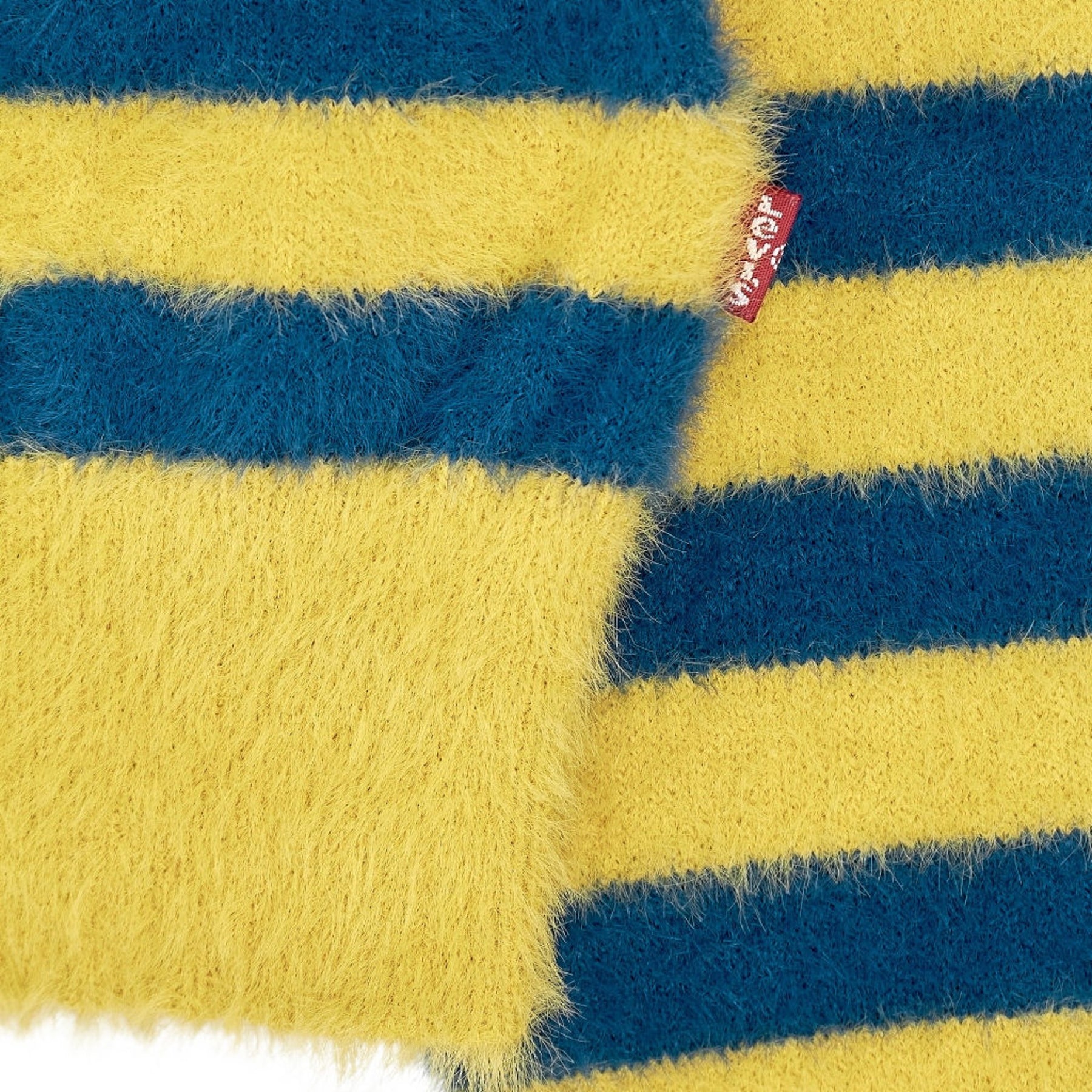 Levi's Yellow Blue Striped Cardigan